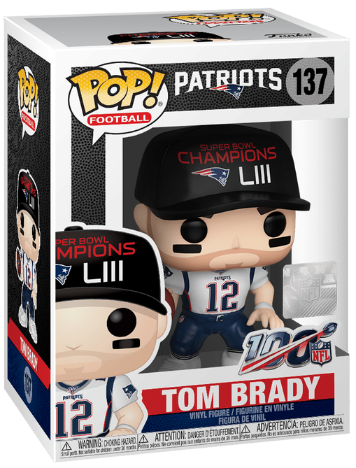 Tom Brady Funko POP! Football NFL New England Patriots Super Bowl LIII ...