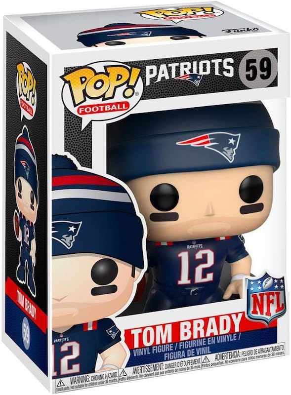 Tom Brady Funko POP! Football NFL New England Patriots #59 – KBK Sports