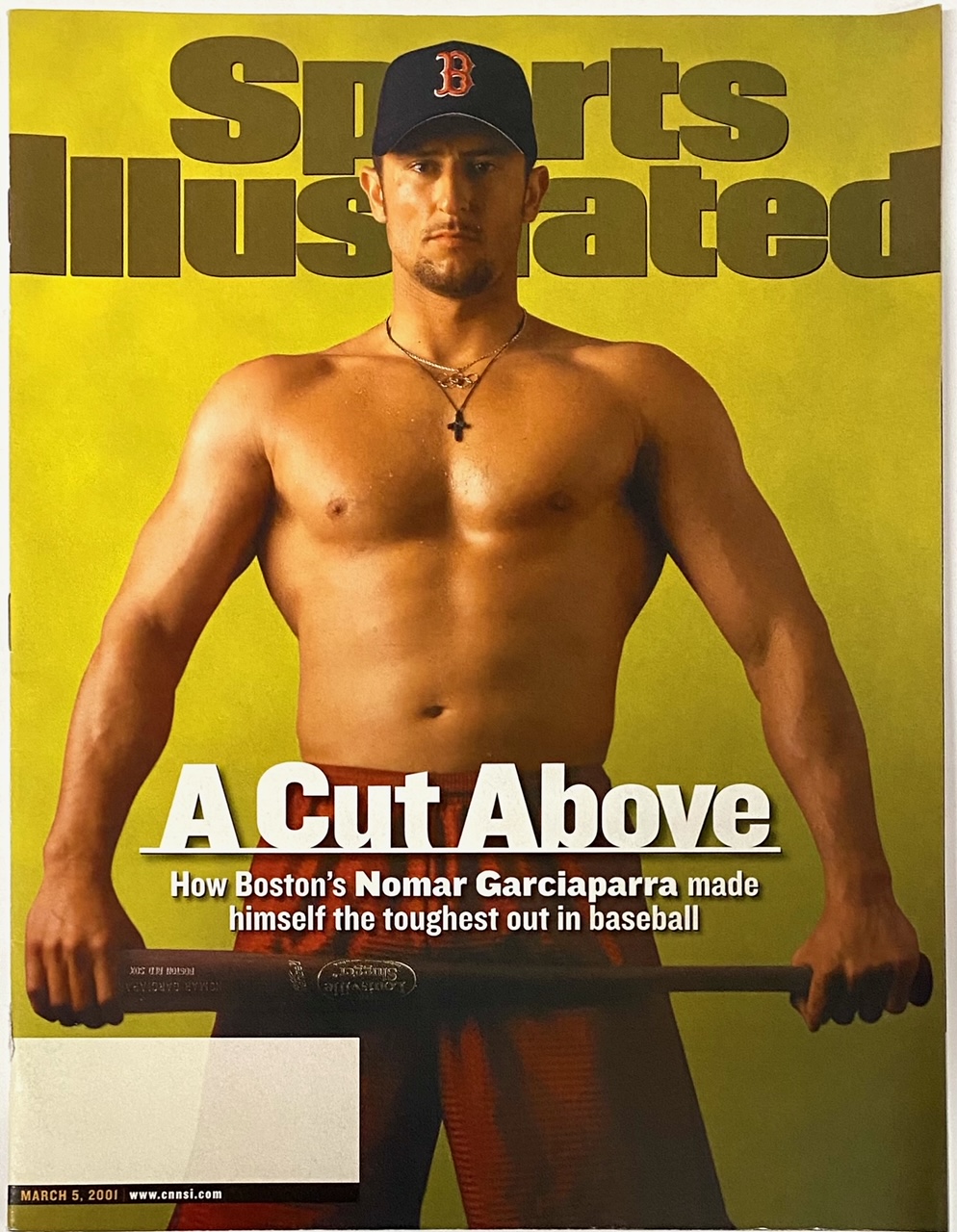 Nomar Garciaparra Sports Illustrated Boston Red Sox “A Cut Above