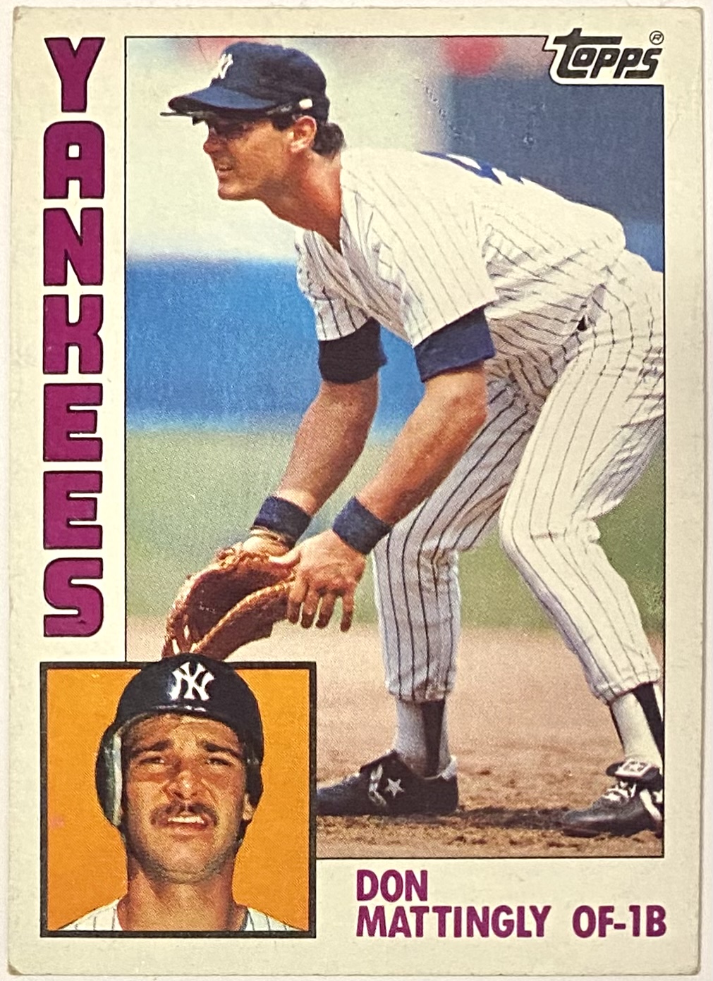 Don Mattingly 1984 Topps New York Yankees Baseball Rookie Card – KBK Sports
