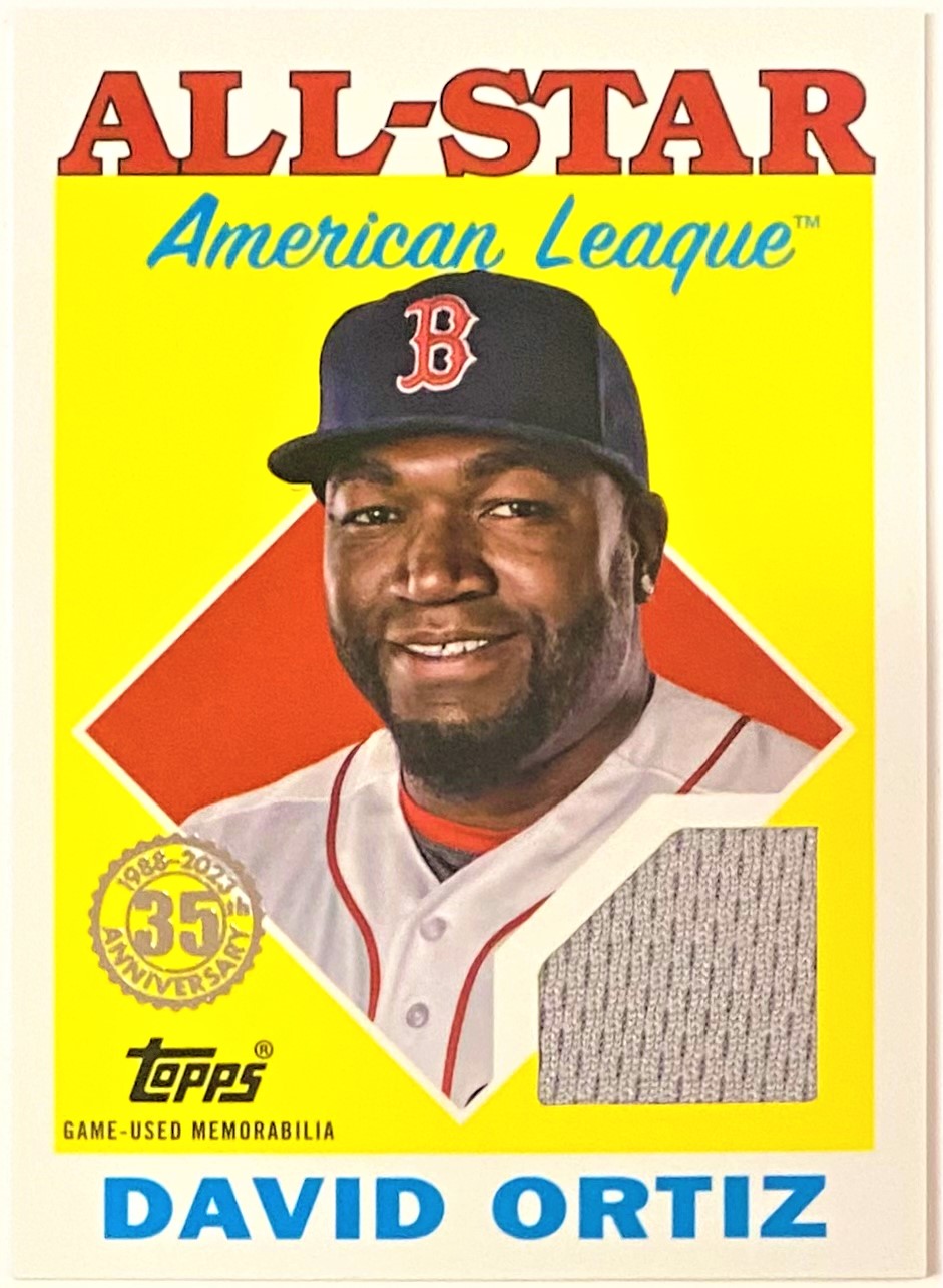 David Ortiz 2023 Topps Boston Red Sox Baseball Retro All-Star Relic Card  w/Piece of Game-Used Memorabilia (HOF) – KBK Sports