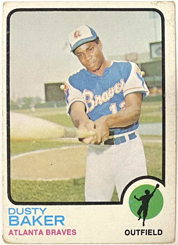 Dusty Baker 1973 Topps Atlanta Braves Baseball Card – KBK Sports