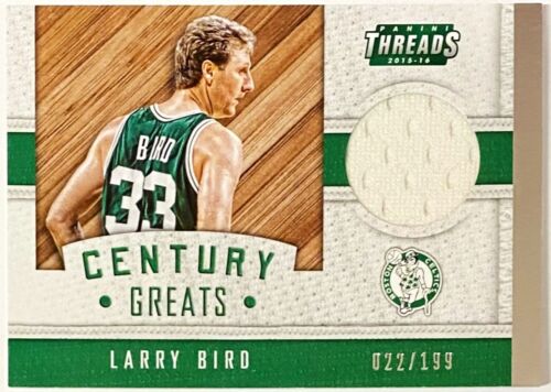 Larry Bird Autographed Replica Jersey - Boston Celtics History