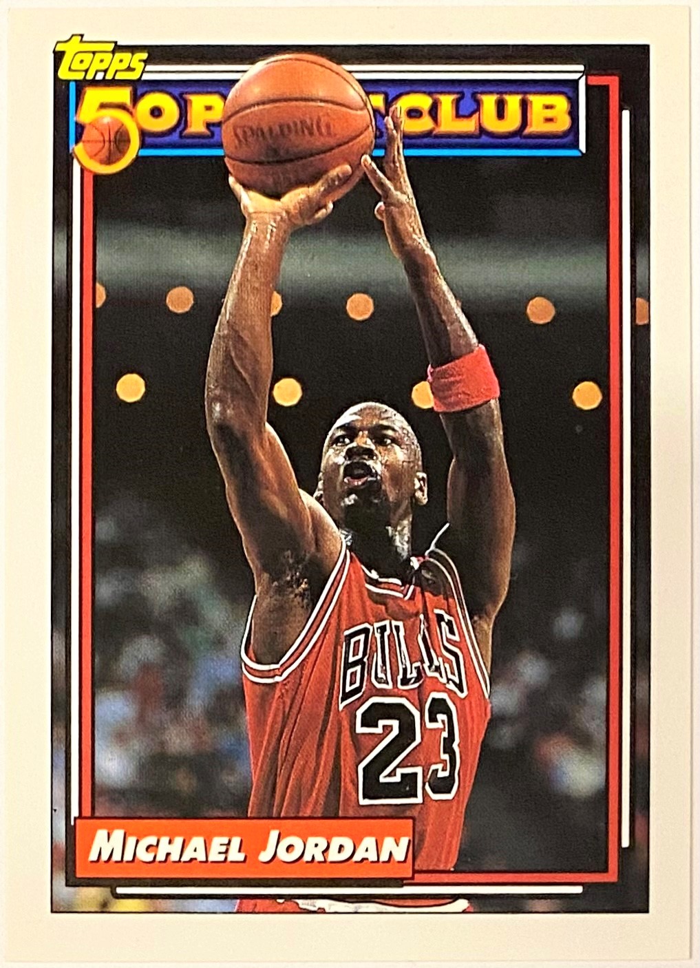Michael Jordan 1989-90 Collegiate Collection North Carolina's Finest Basketball Card - KBK