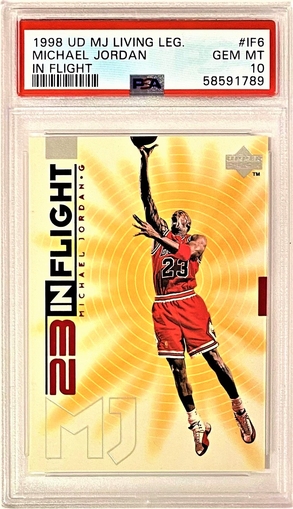 Michael Jordan 1997-98 Topps Chicago Bulls Season's Best Shooting 